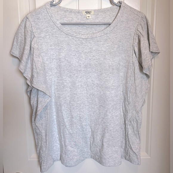 Dylan by True Grit Grey Top - Picture 1 of 4